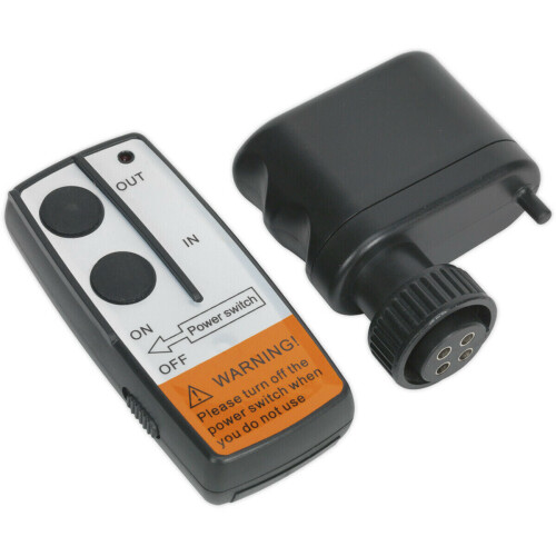 Loops 4 Pin Wireless Winch Remote Control - Weatherproof Receiver - Universal 2