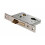 Loops 76mm Contract Euro Profile Sashlock Square Forend Nickel Plated Door Latch 4