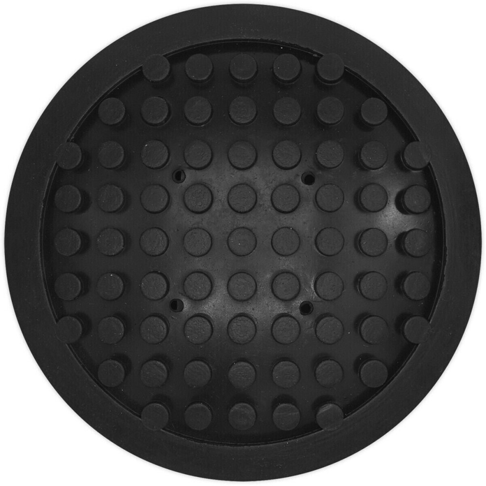 Safety Rubber Jack Pad - Type C Design - 122.7mm Circle - Fits Over Jack Saddle-image-OPC-P8WM79R-NEW