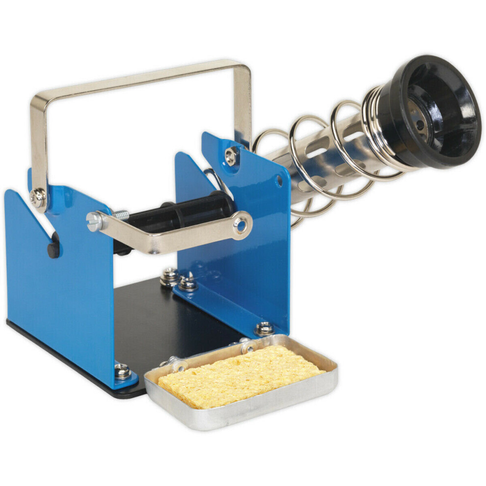 Loops Soldering Wire Dispenser & Iron Stand - 1Kg Reel / Drum Holder Desk Work Station