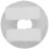 Loops 20 PACK White Locking Nut Trim Clip - 10mm x 10mm - Universal Vehicle Fitting 3