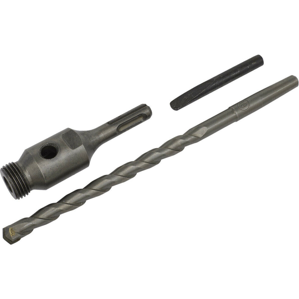 Standard Sds Plus Adaptor Kit - Includes Drift Key And Pilot Rod - Hole Saw Set 5056524273135