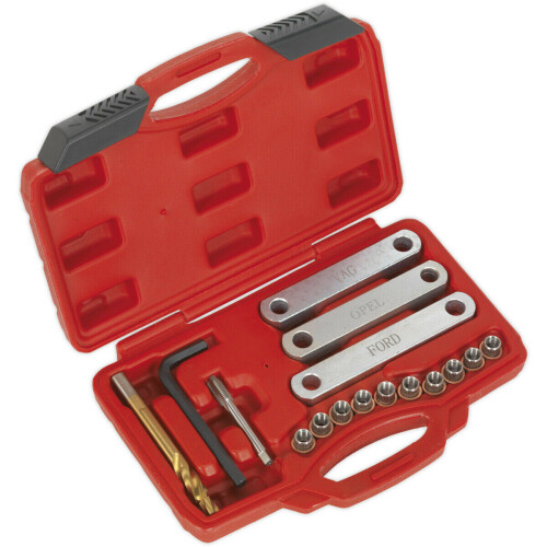 Loops Break Caliper Thread Repair Kit - M9 x 1.25mm - Damage Thread Replacement Insert