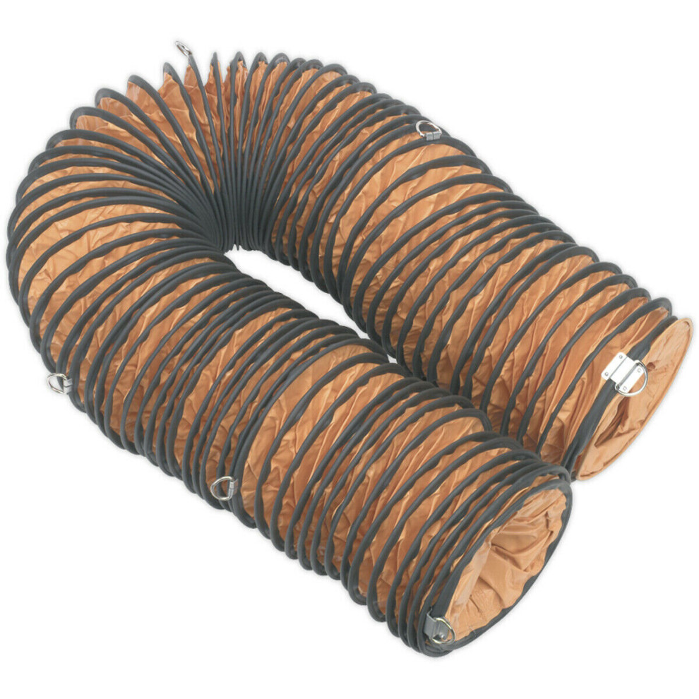 Loops 200Mm Flexible Ducting For Ys10572 Portable Ventilator - 10 Metre Length