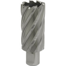 32mm x 50mm Depth Rotabor Cutter - M2 Steel Annular Metal Core Drill 19mm Shank