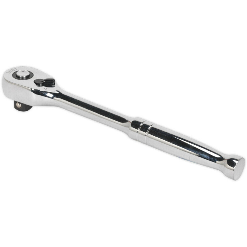 Pear-Head Ratchet Wrench - 3/8" Sq Drive - Flip Reverse - 108-Tooth Ratchet