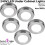 Loops 5x LED Kitchen Cabinet Spotlight 240V WARM WHITE Surface Flush Chrome Light Kit 2