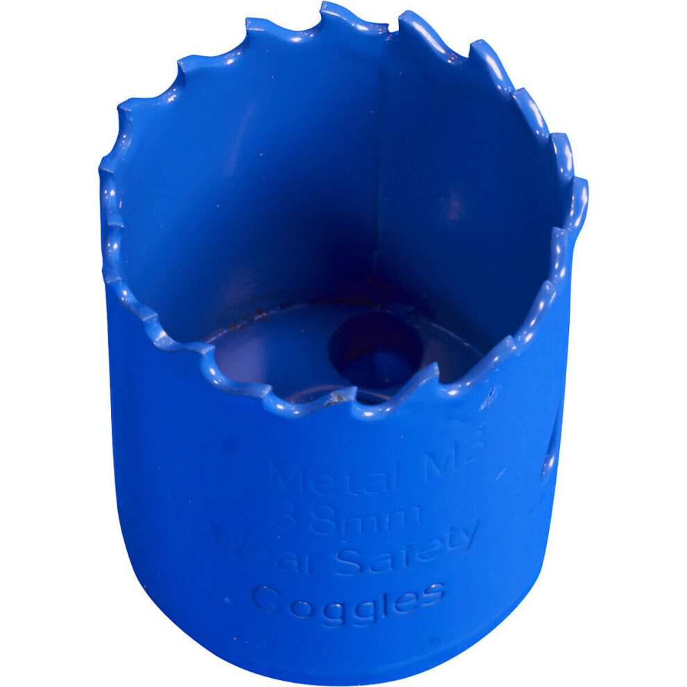 Loops 38Mm Hss Hole Saw Blade - Milled Teeth - Bi-Metal M3 Steel Long Lasting Drill