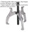 Loops 75mm Triple Leg Reversible Puller - Corrosion Resistant - Drop Forged Steel 2
