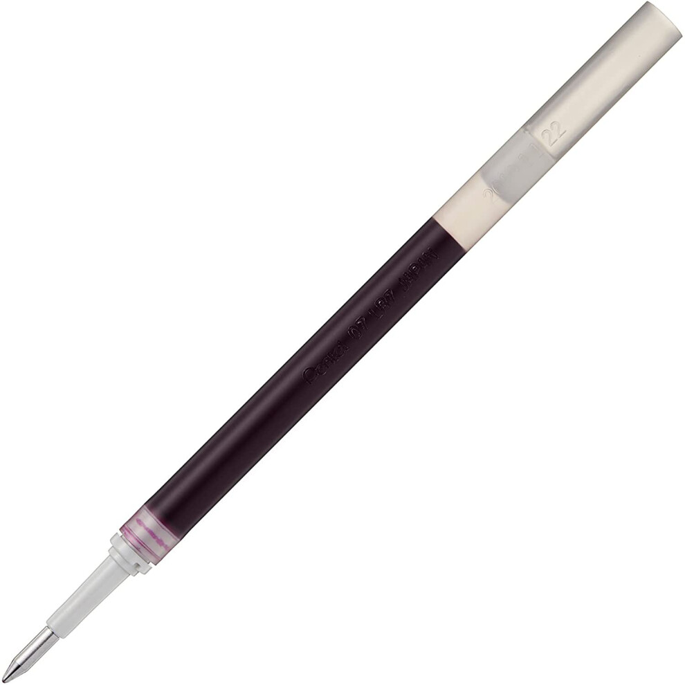 Pentel LR7-V4X Refill for EnerGel Pens 0.7 Ball = 0.35 mm Line Width Pack of 12 Magenta