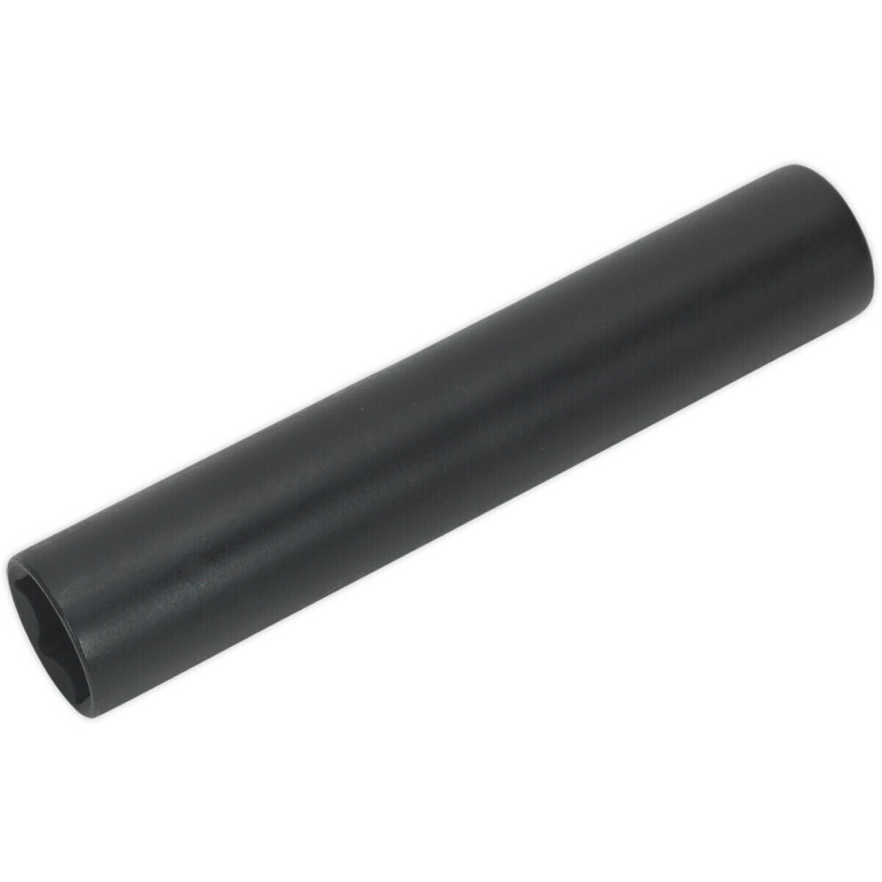 Loops 19Mm Air Brake Chamber Nut Socket - Heavy Duty 6 Point Long Reach Impact Socket