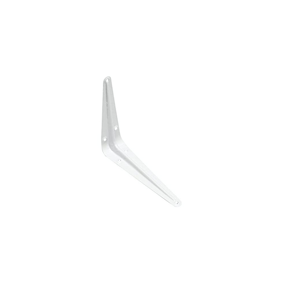 Merriway Bh05482 London Style Shelf Brackets 200 X 150Mm (8 X 6 Inch) White - (4-Piece) 5013249410078