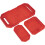 Loops 3 PACK Non Slip Flexible Tool Trays - 3 Sizes - Garage Workshop Tool Storage 1