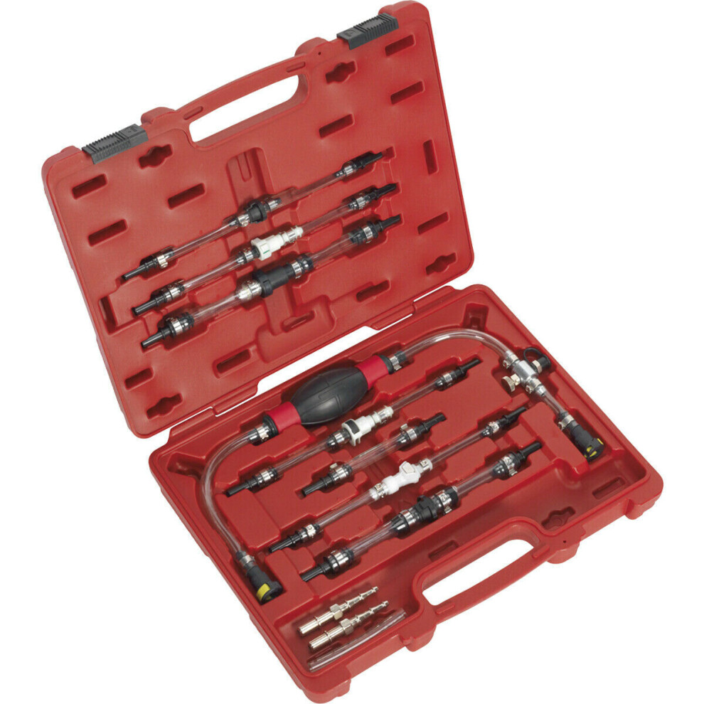 Diesel Fuel Priming Set - Fuel Line Maintenance Tool Kit - 9mm Hose Bore