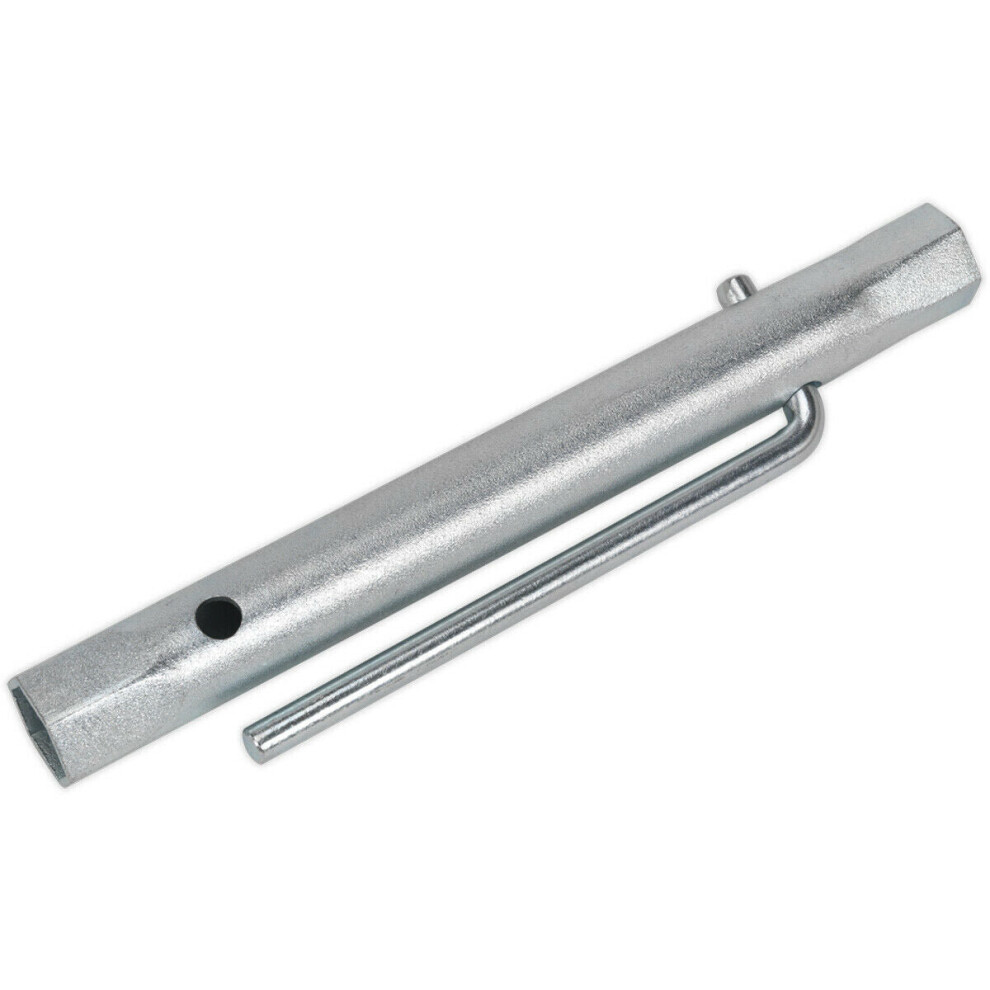 Long Reach Spark Plug Box Spanner - Double Ended - 16mm & 18mm Sockets - L-Bar