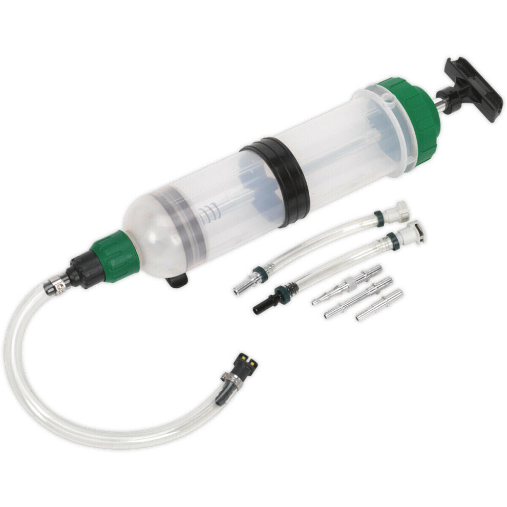 1.5l Fuel Retriever Syringe - Suits Petrol & Diesel Vehicles - Line Maintenance