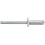 Loops 200 PACK 6.4mm x 19.5mm Blind Pop Rivets - Standard Flange Aluminium Compression 4