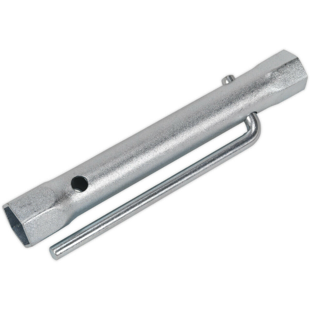 Loops Long Reach Spark Plug Box Spanner - Double Ended - 18Mm & 21Mm Sockets - L-Bar