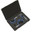 Loops 3 Piece Metric Micrometer Set - Lined Storage Case - Calibrated Extension Bars 1