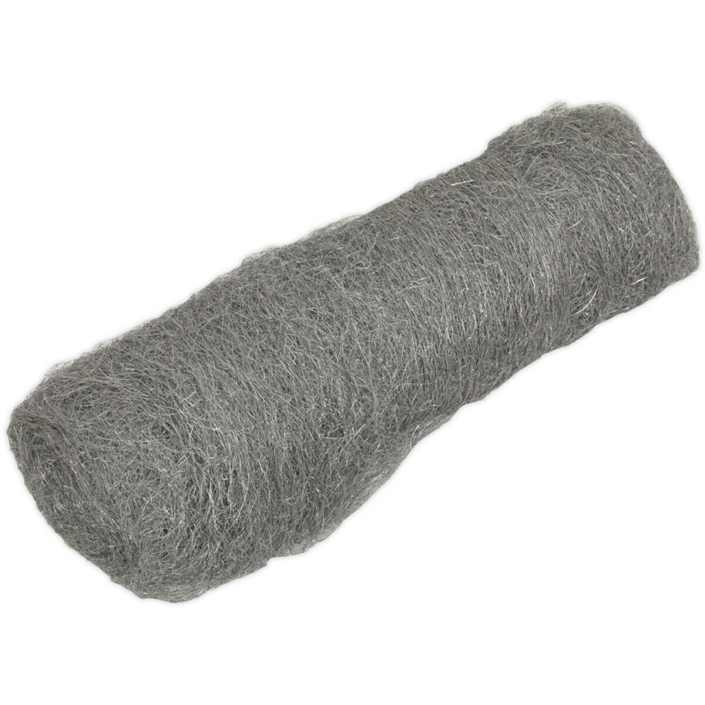 450g Coarse Grade #3 Steel Wire Wool - Quality Cleaning Mesh Cloth Metal Scrub