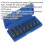 Loops 8 Piece Impact Hex Socket Bit Set - 1/2" Square Drive - Chromoly Steel 2