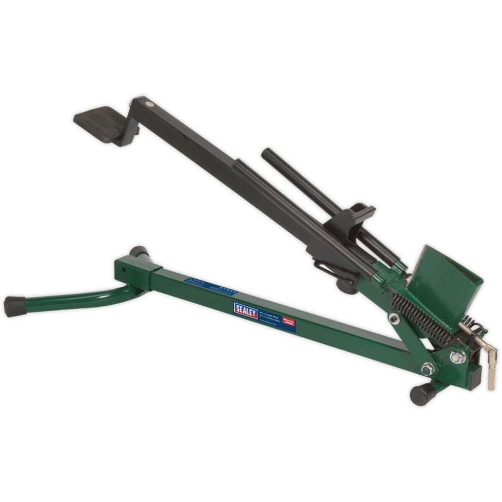 Horizontal Foot Operated Log Splitter - 1.2 Tonne Force - Heavy Duty Steel