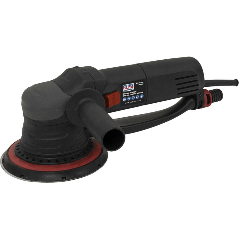 150Mm Variable Speed Random Orbital Bodywork Sander - 600W 230V Compact Corded 5056524292310