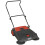 Loops 700mm Floor Sweeper - Hard Floor 4-Brush System - 20L Hopper - Tubular Handle 1