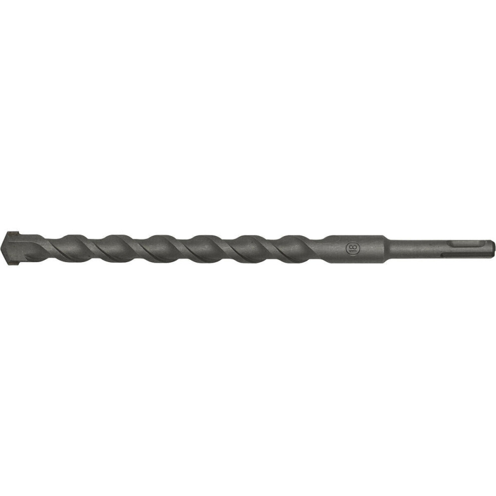 18 X 250Mm Sds Plus Drill Bit - Fully Hardened & Ground - Smooth Drilling 5056581916747