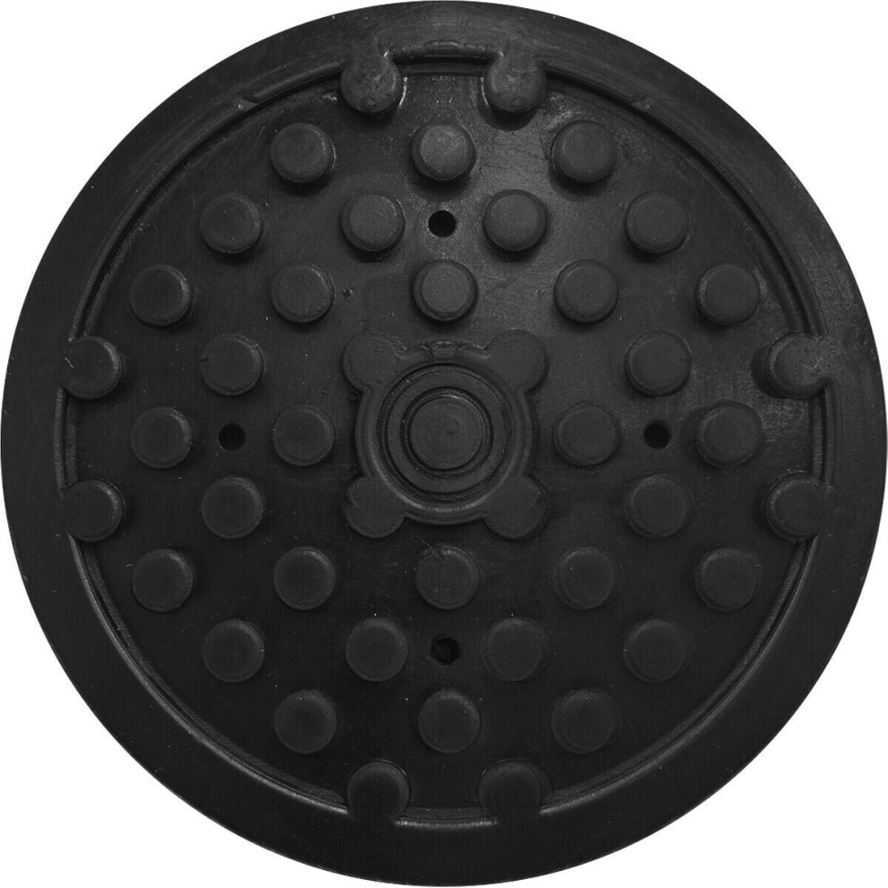 Safety Rubber Jack Pad - Type C Design - 99.5mm Circle - Fits Over Jack Saddle-image-OPC-P8WM9XT-NEW