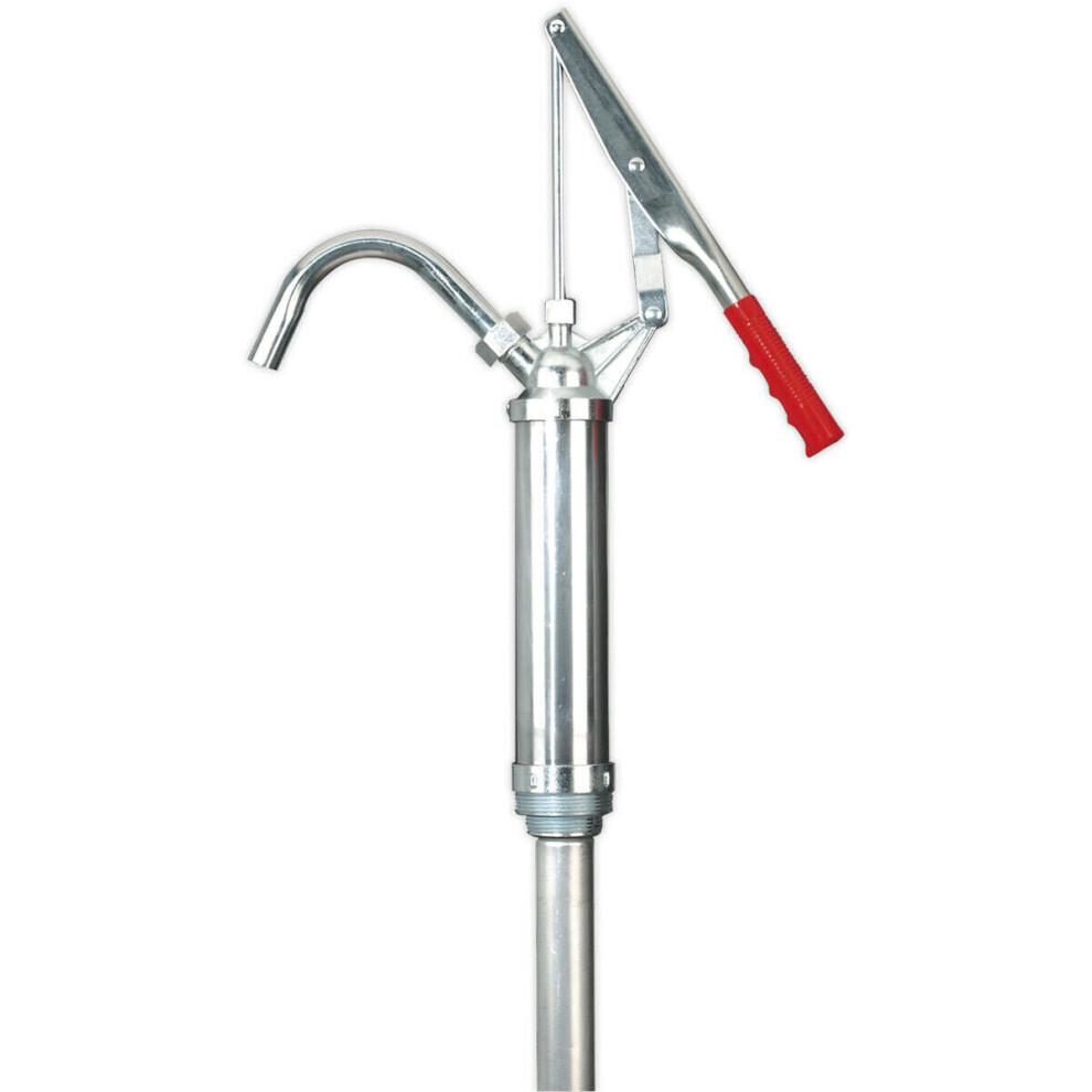 Loops Self-Priming Lever Pump - Steel Barrelled - 2" Bsp Adaptor - 300Ml Per Stroke