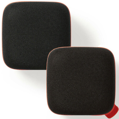 Loops 2x 15W Bluetooth Speaker Kit RED True Wireless Stereo Portable Rechargeable 2