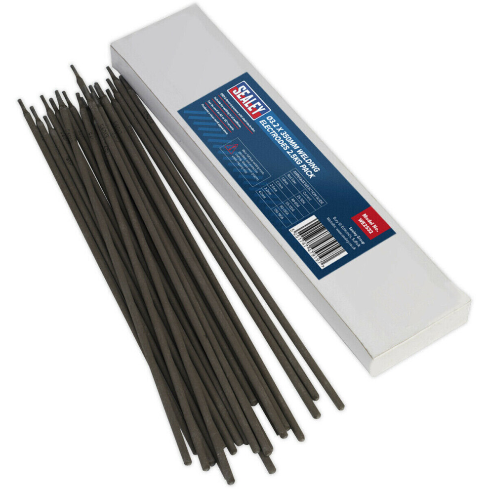 Loops 2.5Kg Pack - Mild Steel Welding Electrodes - 3.2 X 350Mm - 90 To 130A Currents