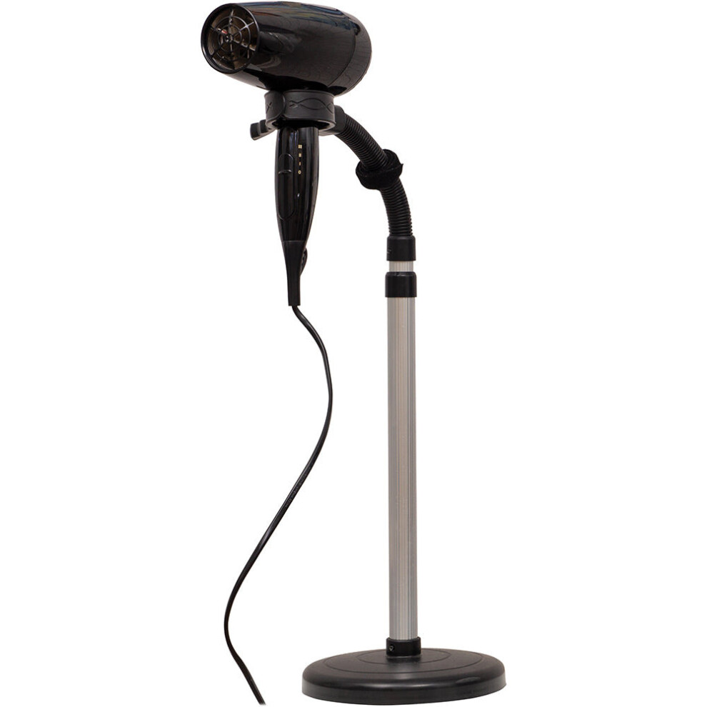 Aidapt Hands Free Hair Dryer Stand - Flexible Neck Mobility Aid - Fits Most Hair Dryers