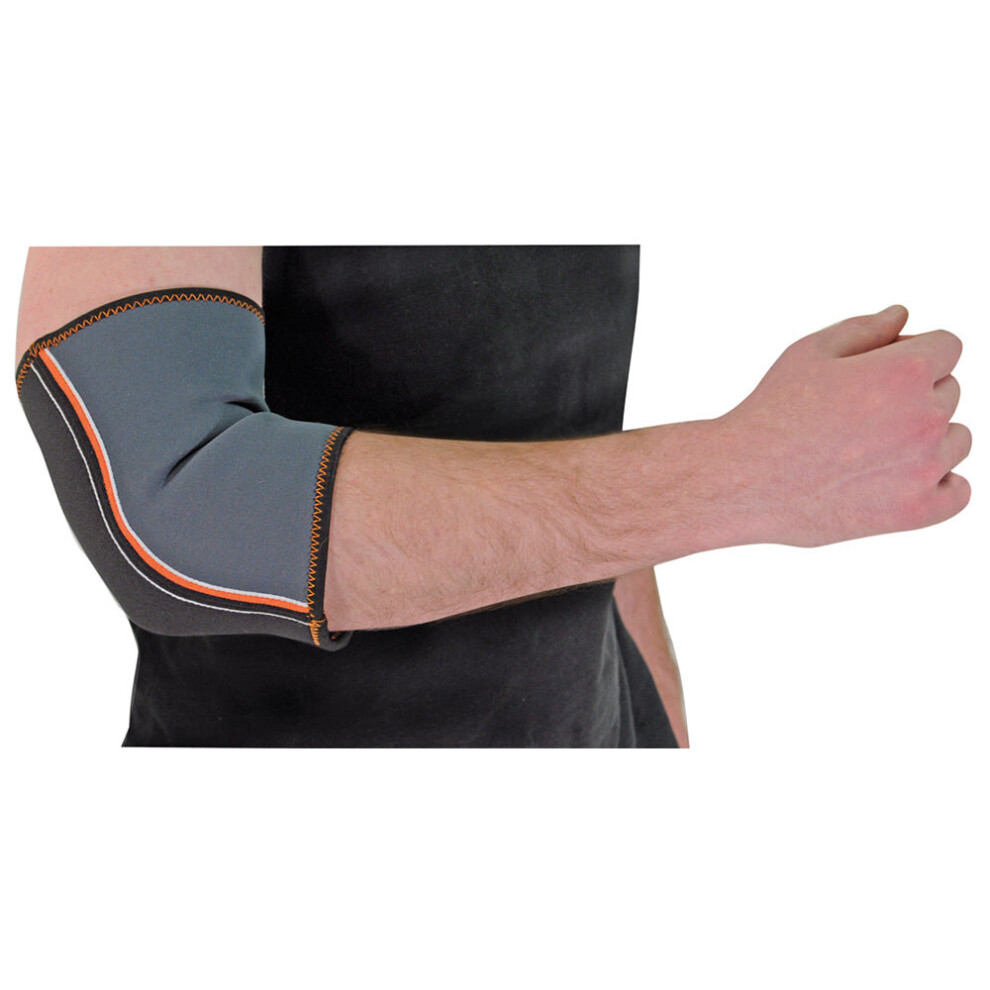 Loops Medium Flexible Neoprene Elbow Support - Lightweight Exercise Brace - Washable