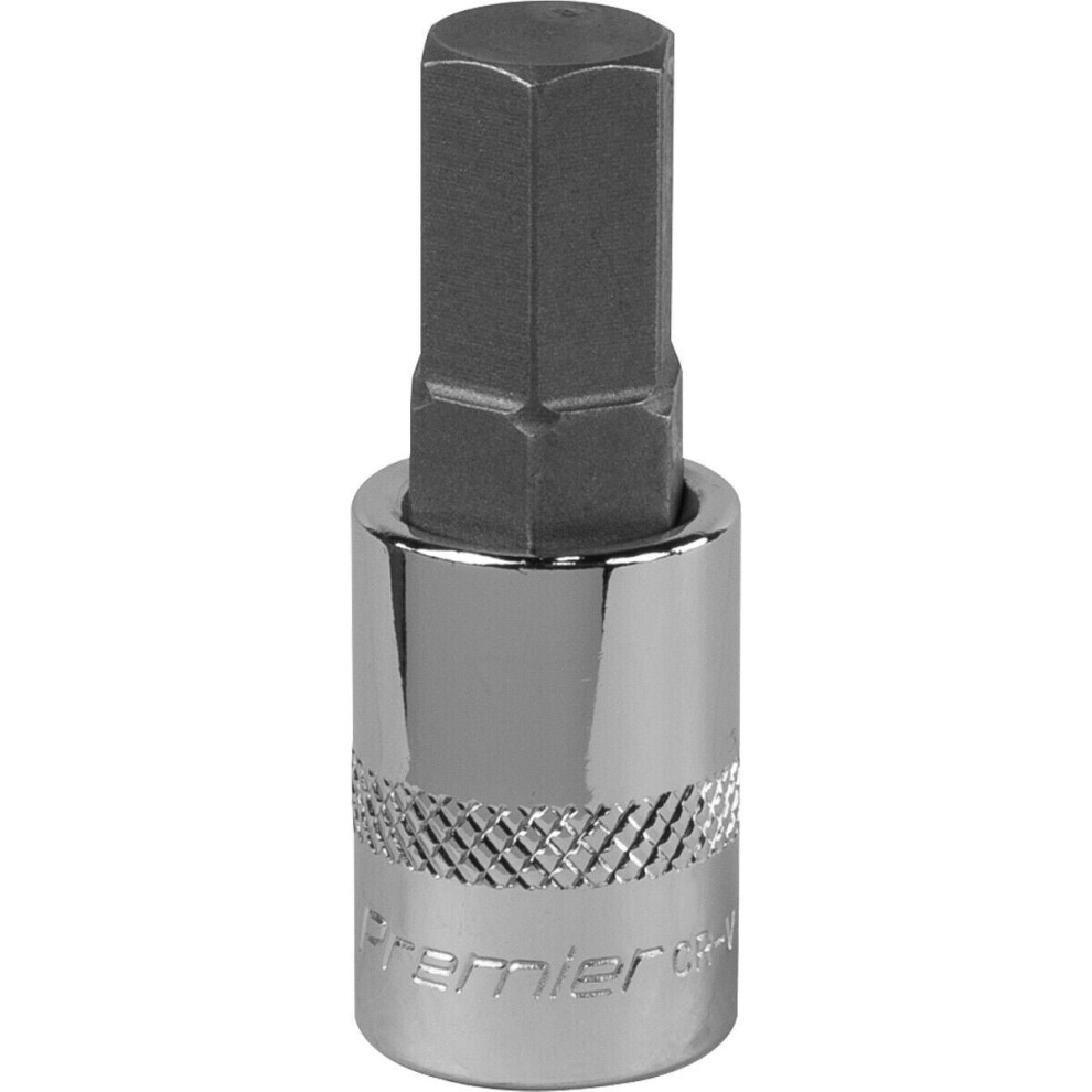 Loops 11Mm Forged Hex Socket Bit - 3/8" Square Drive - Chrome Vanadium Wrench Socket Size 3