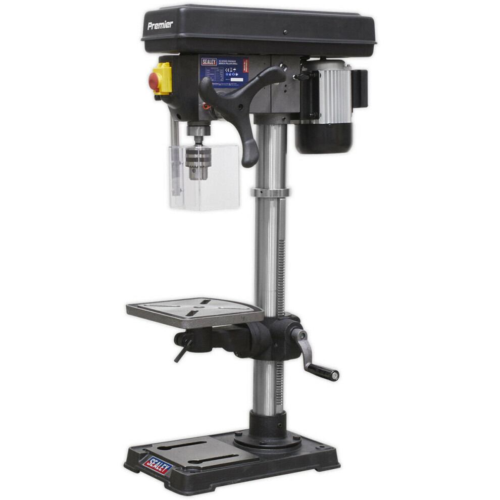 16 Speed Bench Pillar Drill - 1050mm Height - 16mm Chuck - 600W Motor - 230V