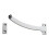 Loops PAIR Quadrant Arm Casement Window Stay 150mm Polished Chrome Window Fitting 4