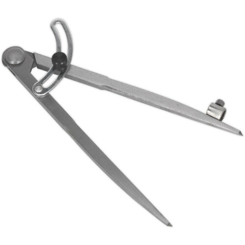 Loops 200mm Locking Wing Divider with Compass - Two Point Measurement - Adjustable
