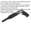 Loops Air Operated Needle Scaler - 1/4" BSP Inlet - Pistol Type - Variable Speed 2