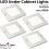 Loops 4x 5W LED Spotlight & Driver Kit Kitchen Cabinet Panel Light NATURAL WHITE 2