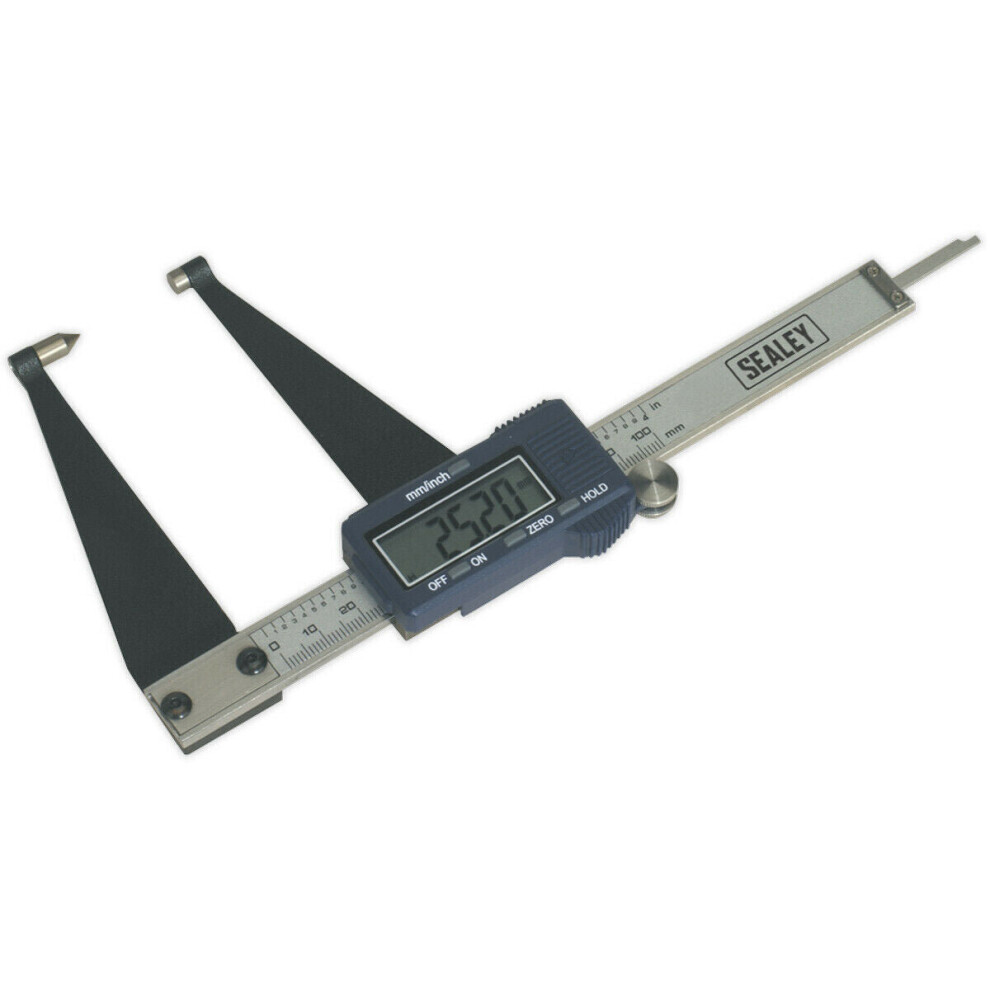 Loops Digital Brake Disc Caliper - Lcd Display - 0Mm To 100Mm Range - Stainless Steel
