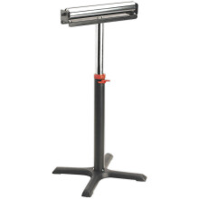 690mm to 1180mm Freestanding Roller Stand - 90KG MAX Woodwork Table Extension