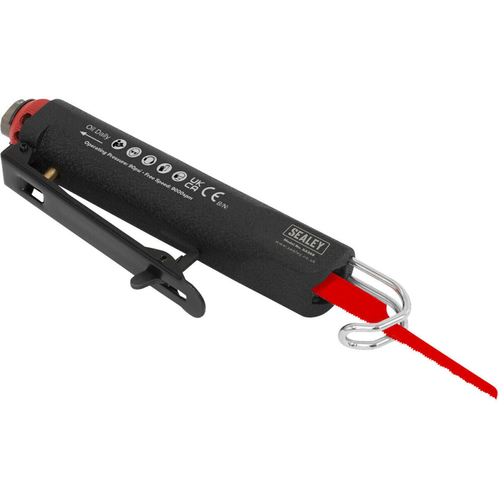 Slim Body Reciprocating Air Saw Kit - 1/4" Bsp Bodyshop Panel Sheet Cutting Tool 5056581908407