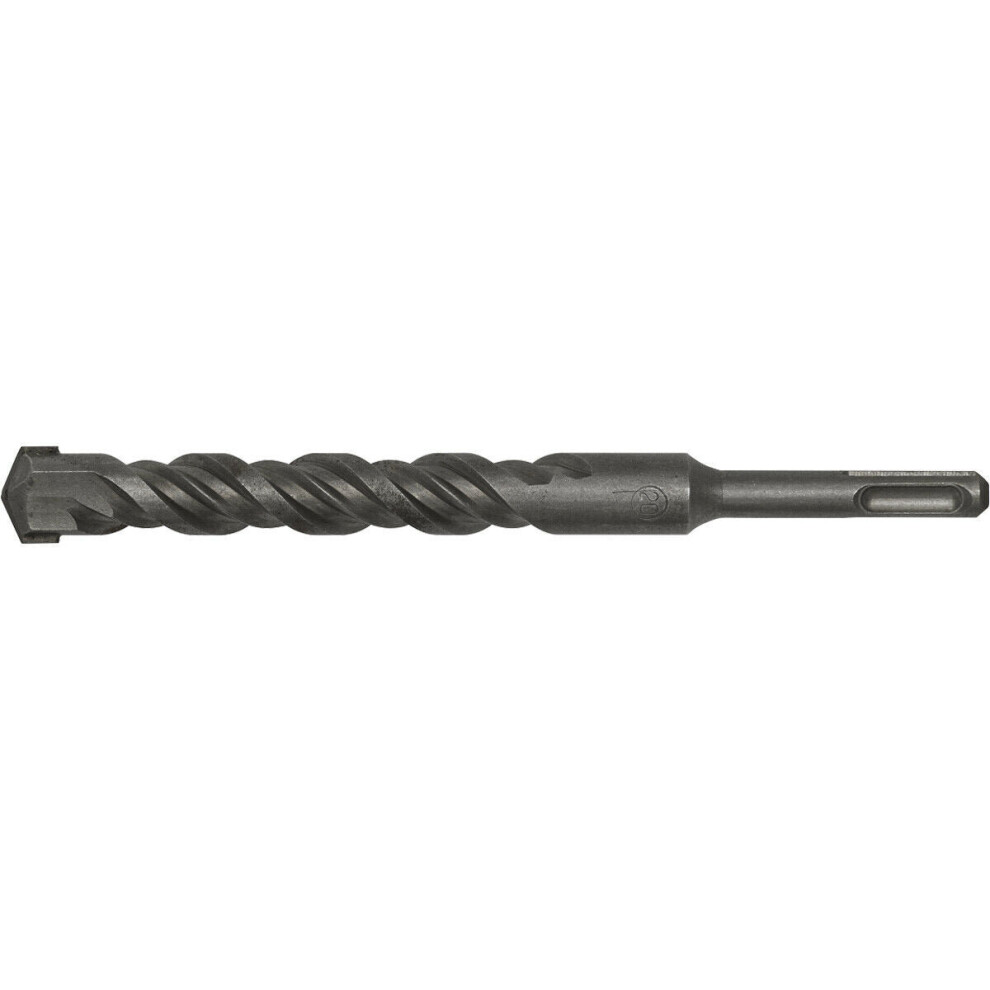 20 x 200mm SDS Plus Drill Bit - Fully Hardened & Ground - Smooth Drilling