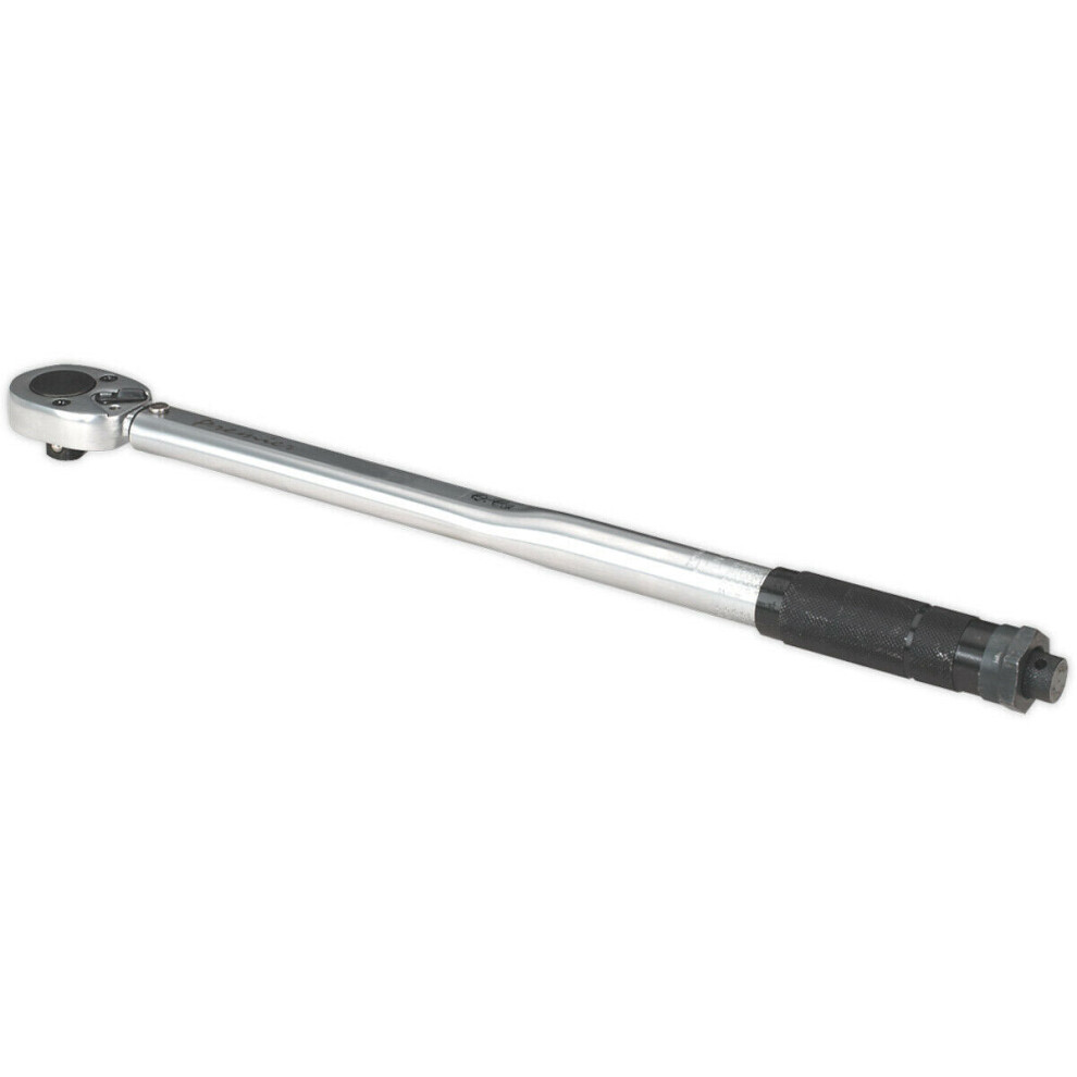 Calibrated Micrometer Style Torque Wrench - 1/2" Sq Drive - 40 To 210 Nm Range