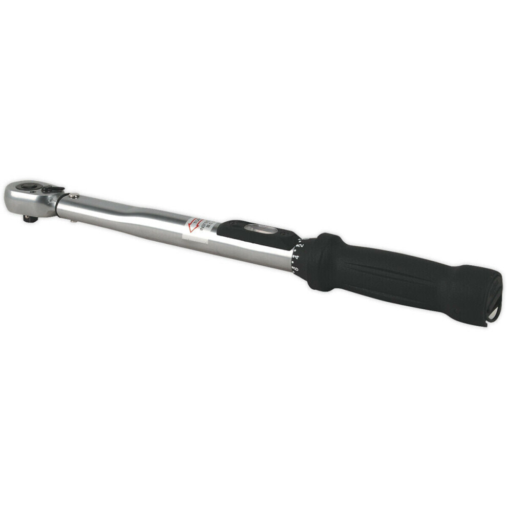Loops Locking Micrometer Torque Wrench - 3/8" Sq Drive - Calibrated - Flip Reverse