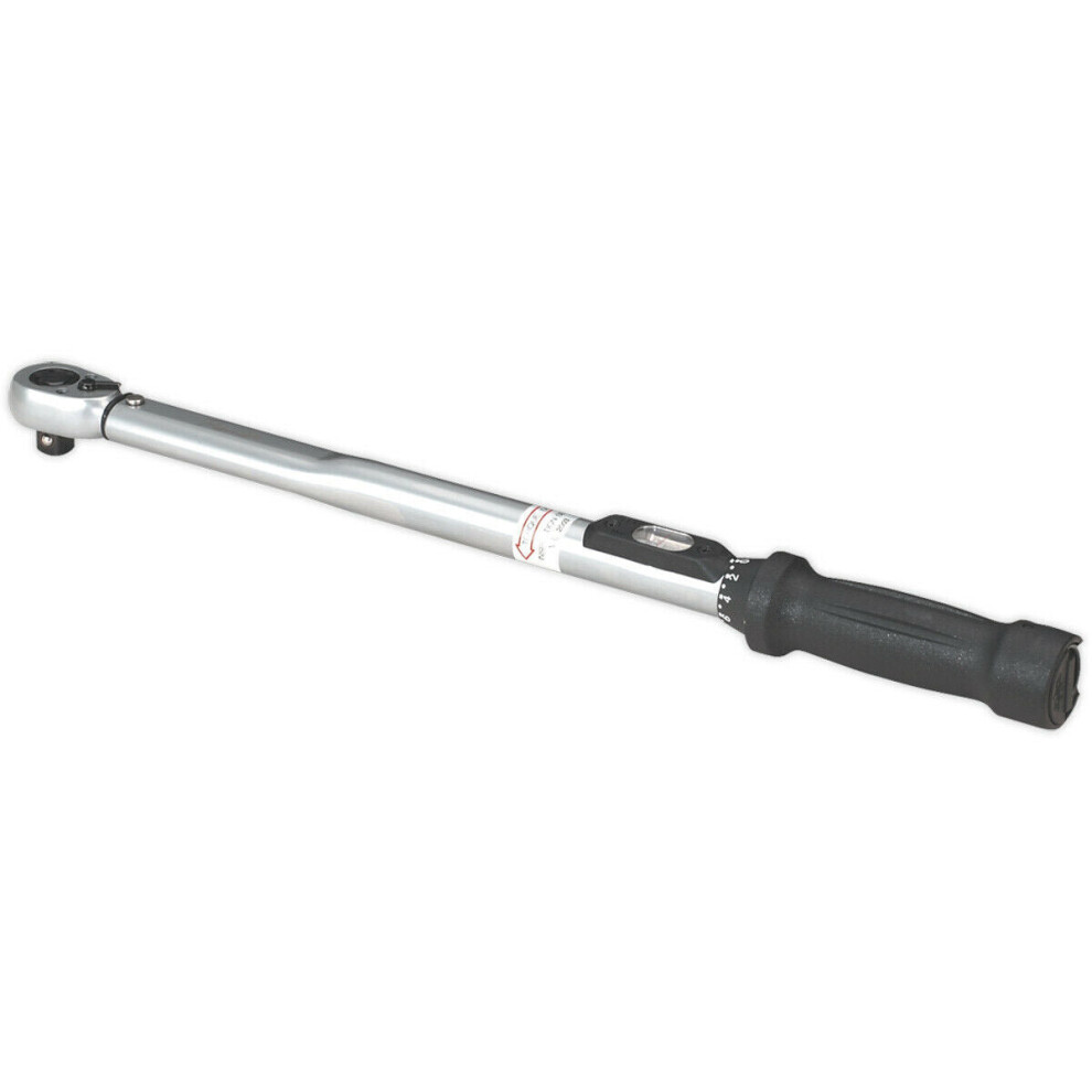 Loops Locking Micrometer Torque Wrench - 1/2" Sq Drive - Calibrated - Flip Reverse