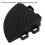 Loops 4 PACK Heavy Duty Floor Tile - PP Plastic - 60 x 60mm - Black Corner Piece 2