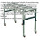 Loops 450mm to 1300mm Extending Roller Stand - 130KG MAX Woodwork Board Slide Table 2